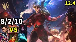 Xin Zhao Jungle vs Elise - KR Master | Patch 12.4