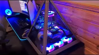 $10,400 Fancy AZZA Pyramid 804 - Showroom ATX cases (Prime X299 Edition 30, i9, 96GB RAM, NZXT Z73).