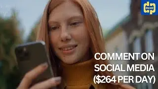 Get Paid ($264 per day) to Comment on Social Media Posts