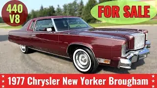 1977 Chrysler New Yorker Brougham * 440 V8 *  FOR SALE *  $11,980  *  #usa #classiccar #mopar