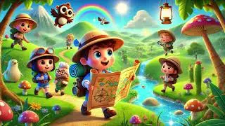 🗺️🧭 The Little Explorer&rsquo;s Map Quest 🌟🦁 &ndash; A Curious |Nursery Rhymes & Kids Songs