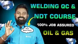 NDT & Welding QC Training For Mechanical Engineers | Freshers & Experience | MEC Groups