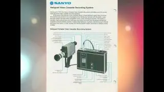 Sanyo VTC-7100 B/W Flashback Instruction Manual 1976