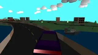 LambdaCube 3D (Haskell rendering engine) - Stunts example