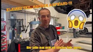Kleines Teil, hoher Aufwand - wie man sich ganz schnell bei Reparaturkosten t&auml;uschen kann
