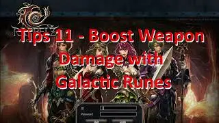 Rappelz - Tips 11 - Boost Weapon Damage with Galactic Runes