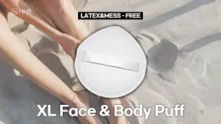 HNB | XL face & body puff