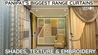 Curtains, Sheer Curtains, Blinds, Modern, Classic Homes, Japandi, Luxury Look, Panipat Factory Price