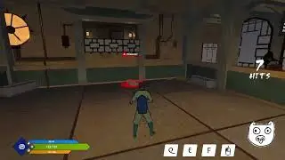 Trying out this pro- bending fanmade game :)