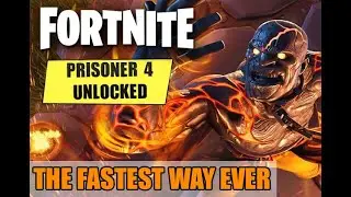 FORTNITE PRISONER - THE FASTEST WAY TO UNLOCK PRISONER STAGE 4 Skin (MAP LOCATION )