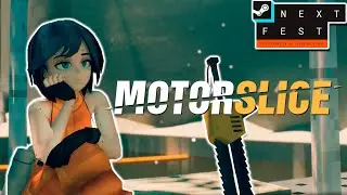 MOTORSLICE Demo (All 19 Orbs) | Steam Next Fest