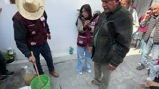 Preparaci&oacute;n de pintura a la cal con muc&iacute;lago 