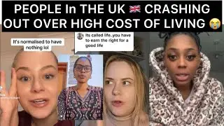 PEOPLE IN UK 🇬🇧 CRASHING OUT OVER HIGH COST OF LIVING 😭.#uk #uklife #inflation 