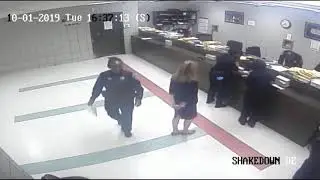 Amber Guyger Being Booked Jail After Her Murder Conviction