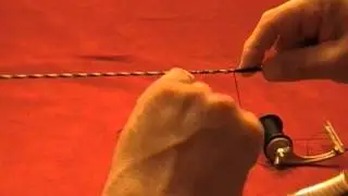 Fabricación de una cuerda flemish para arco tradicional  7