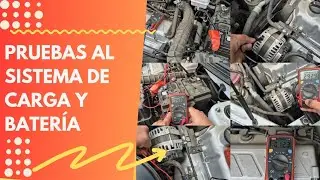 Cómo probar el sistema de carga y la batería con un multímetro.