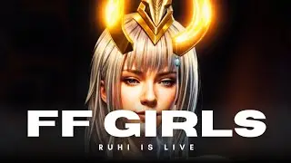 🔴 HEHE RUHI IS LIVE.. AA JAO 1 VS 1 KARE 😎#freefire #fflivrgiveaway #shortslive