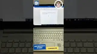 How to put underline in Microsoft word?