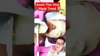 HORRIFYING FACE MASK - There Is No Way This Is Good Skincare #shorts
