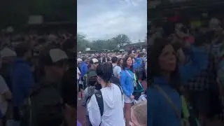 4-12-23 nightmare entry crowds at Walt Disney Magic Kingdom #travel #waltdisneyworld