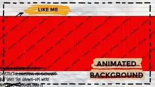 How To Make Animated Background Like Me (Mechtrix Graphic) In Kinemaster || Tutorial