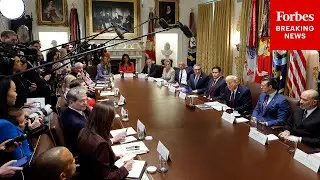 ICYMI: Trump Holds Possibly Record-Setting Cabinet Meeting & Takes Questions From Reporters