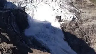 Hohe Temperaturen: Schweizer Gletscher verliert gro&szlig;e Mengen Eis
