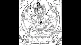 Mahamayuri Vidyarajni 佛母大金曜孔雀明王