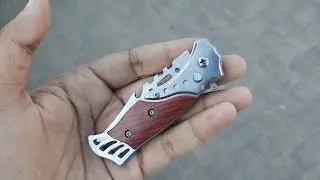 Press button pocket knife / edc pocket knife 2024 / Push button knife #pocketknife #edcknife#folding