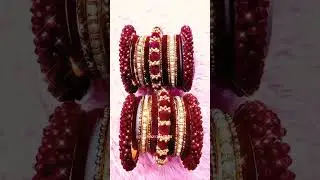 Meesho Maroon Chuda Set #meesho #meeshobangles #whatiorderedvswhatigot #shorts #fashionhaul93