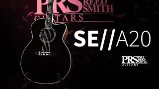 SE//A20E Black top (Guitarra Electroac&uacute;stica) - PRS Guitars M&eacute;xico