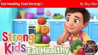 Healthy Eating Song for Kids| Positive Affirmations | Fun Educational Songs
