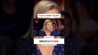 DONALD TUSK w MAM TALENT! ZŁOTY PRZYCISK od HOŁOWNI! #shortvideo #shorts #polityka #tusk #mamtalent