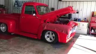 1953 F-100 408 Cubic Inch on the Dyno at Anderson Ford (Clinton IL)