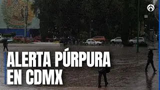 &iexcl;Peor que rojo! Activan alerta p&uacute;rpura en la GAM