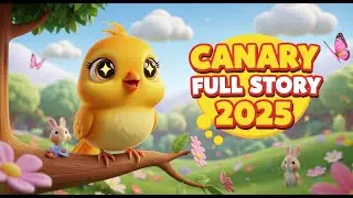 Canary 3D Cartoon Full Story 2025 | Hindi Kids Story | Children Moral Story | HD Animation