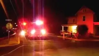 Earl Township Tanker 19 leaving Shoemakersville-September 10, 2016