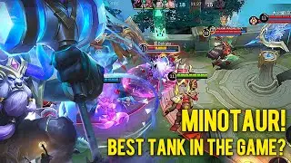 Minotaur Gameplay | Become an Unkillable Wall | MOba Legend 5v5