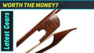 Premium 3/4 Baroque Snakewood Bass Bow (French Style)