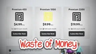 Почему Roblox Premium бесполезен...