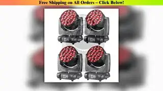 LED Beam Wash Big Bees Eyes 19x40W RGBW Zoom Moving Head Lighting With LED Aperture DJ Disco Stage