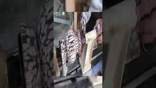 Woodturning Magic: How to Create a Stunning Bamboo Piece #shorts #amazingwork