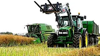 Żniwa Rzepakowe 2019★John Deere 1470★3x John Deere★