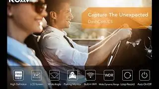 Anker Roav Dash Cam C1 Dashboard Camera Recorder with Sony Exmor Sensor