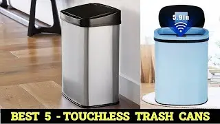 Top 5 Best Touchless Trash Can  Reviews 2024