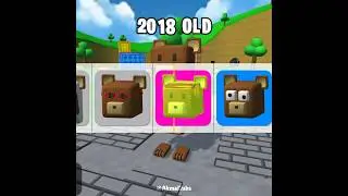 Super Bear Adventure 2018 vs 2026 🎁 #superbearadventure