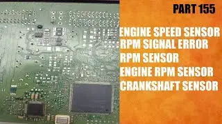 RPM SIGNAL ERROR,  RPM DTC CODE. RPM SENSOR MALFUNCTION, RPM SENSOR SYMPTOMS.ECM EXPERT 155