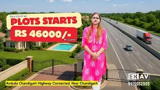Residential Plots for Sale Ambala Chandigarh Road Derabassi, Near Chandigarh | ₹46000 per Sq. Yard