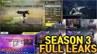 *NEW* Full Leaks of SEASON 3 COD Mobile | New Mythic AK47, Lucky Draw, Full Battle Pass