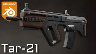 Tar-21 Modeling Timelapse || Blender